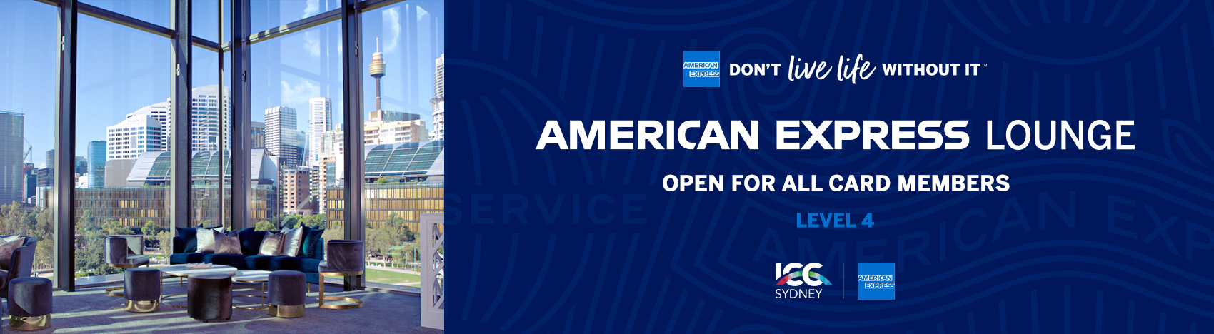 American Express Lounge American Express Lounge Banner